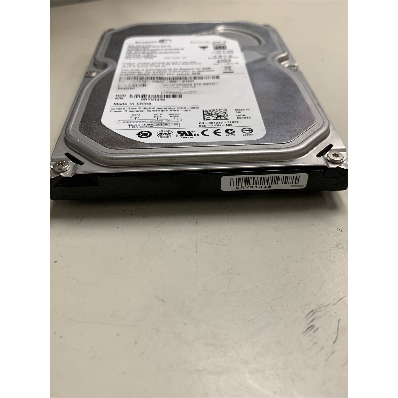 Hard Drive 250 GB Seagate Barracuda ST3250310AS 3.5" Desktop SATA 7200RPM