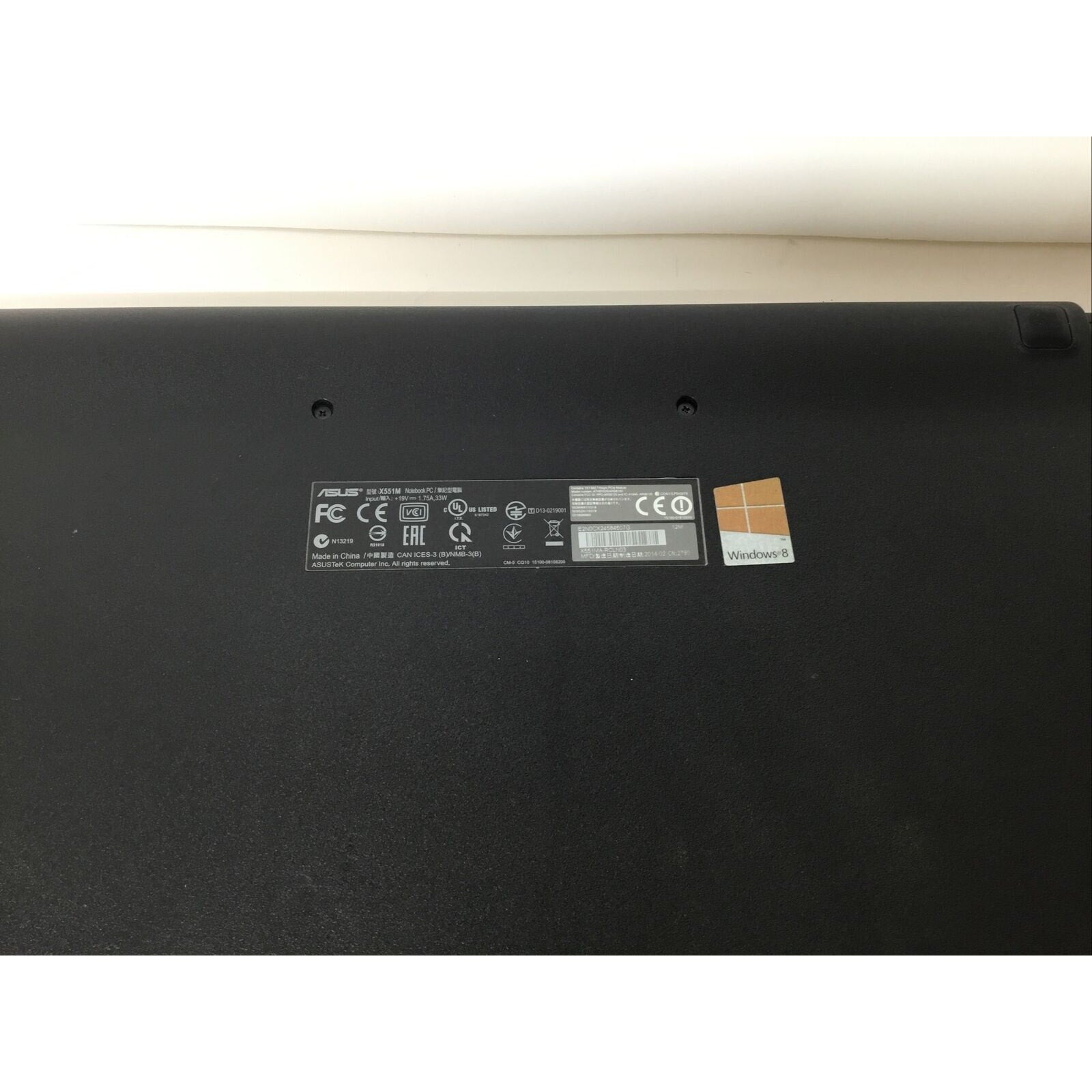 ASUS X551M 15.6" Laptop, 4GB RAM, 256GB SSD