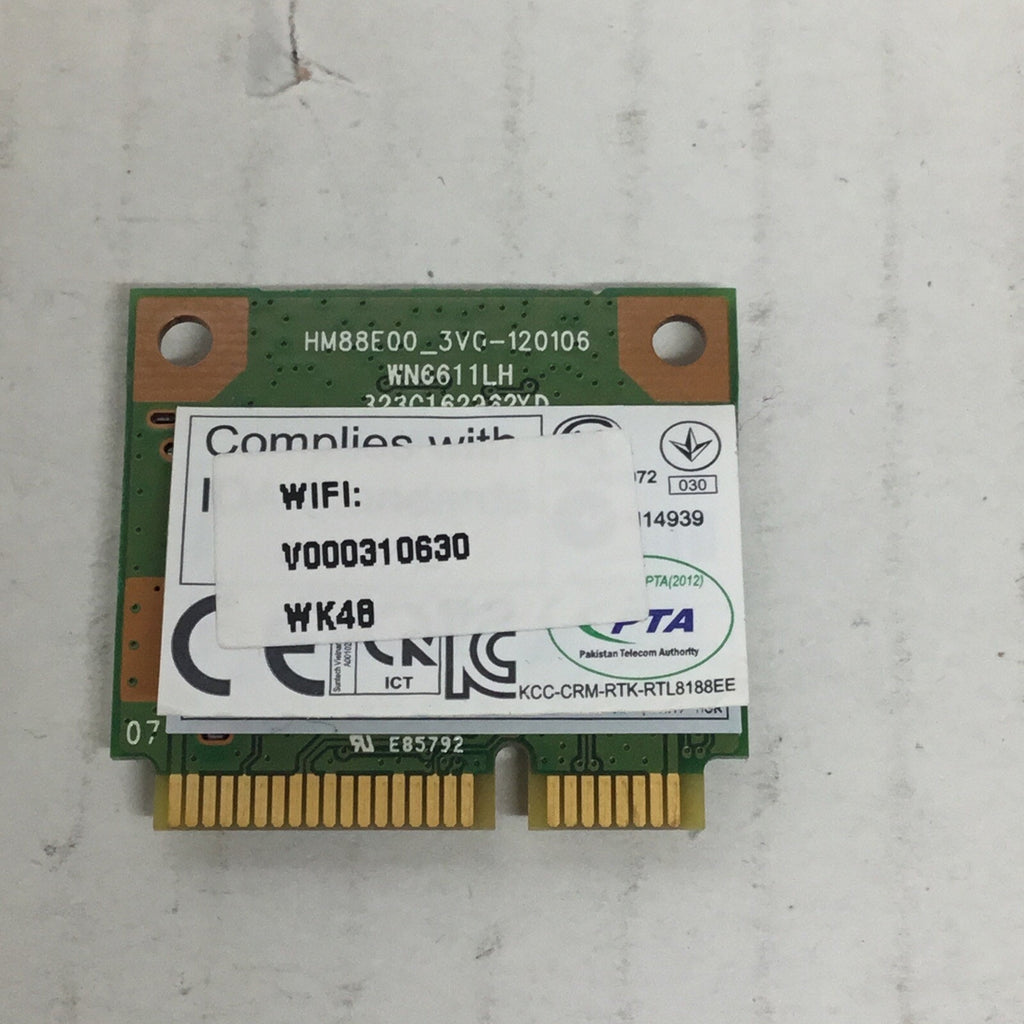 Toshiba Satellite C55t-A5222 15.6" OEM WiFi Wireless Card V000310630 RTL8188EE