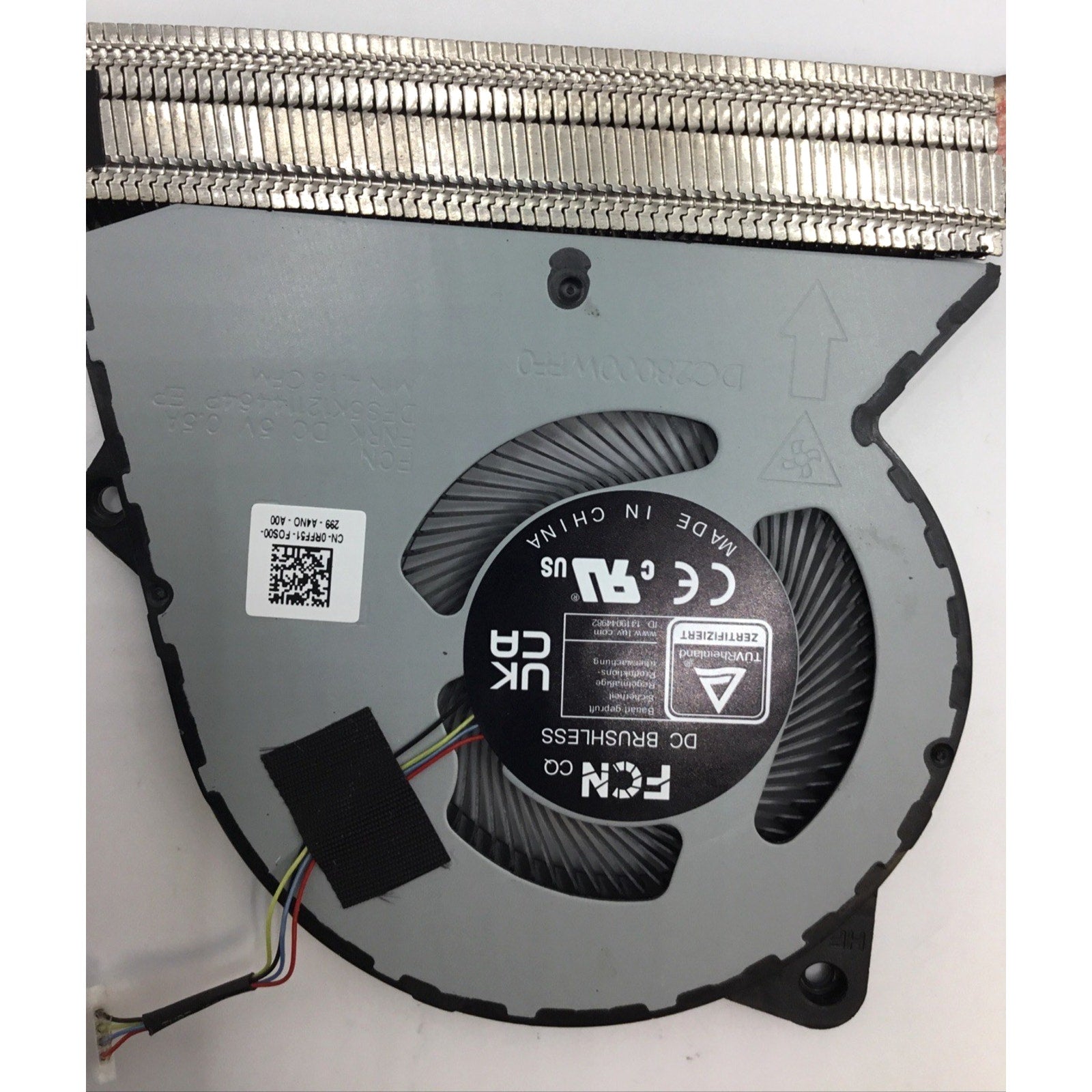 Dell Inspiron 15 3511 Cooling Fan W/ Heatsink 0RFF51 RFF51 05PK04 5PK04