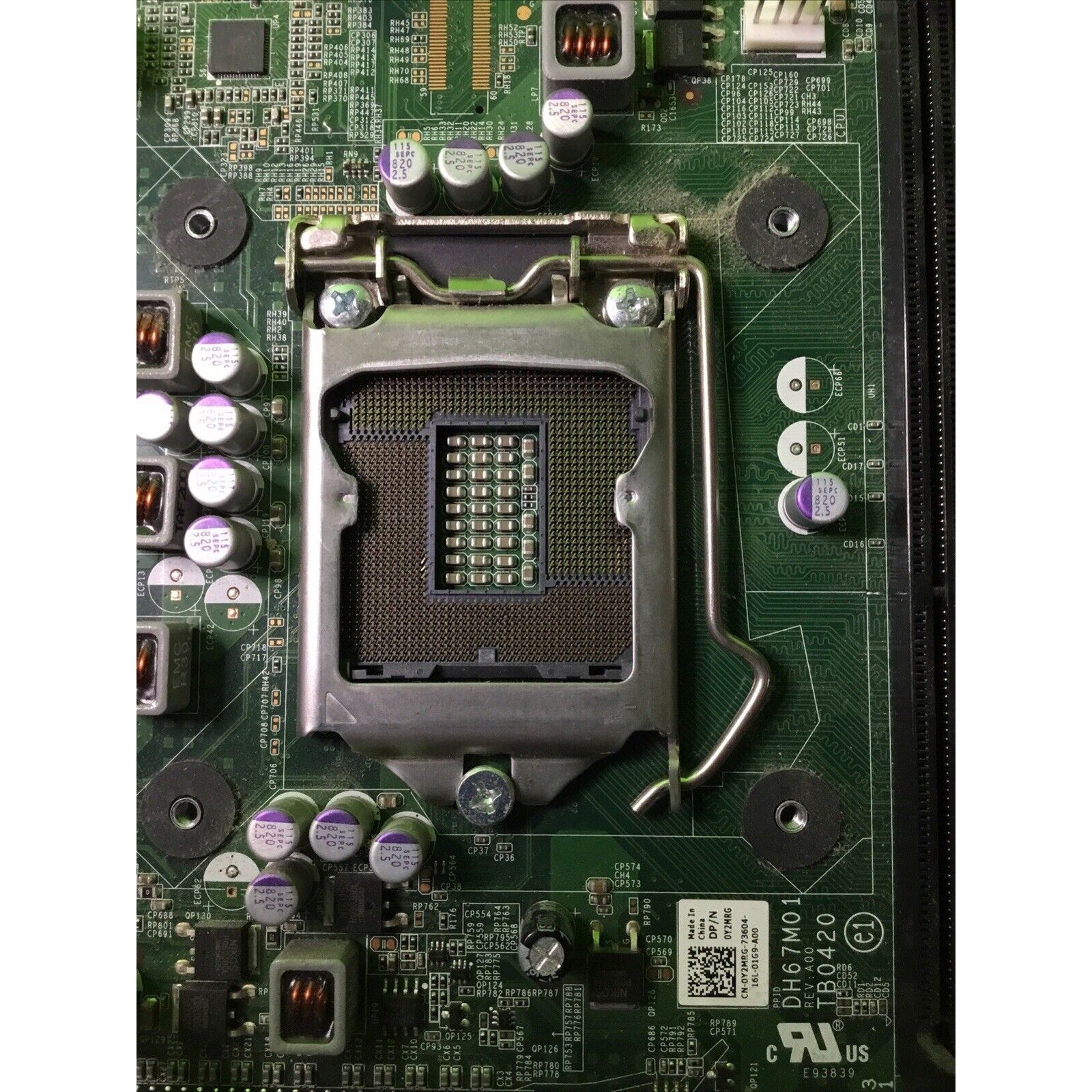 Dell DH67M01 - TB0420 Motherboard LGA1155 FOR PARTS ONLY