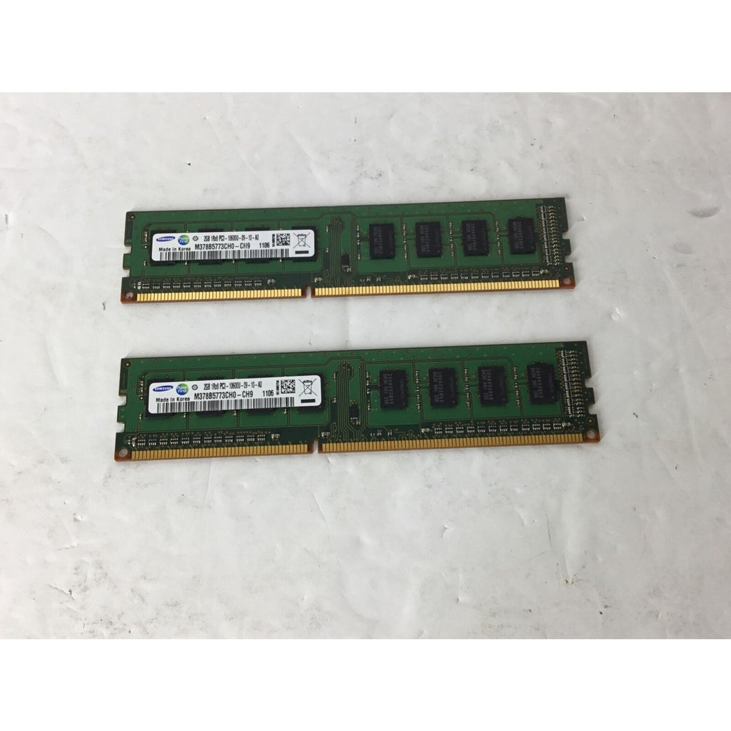 Lot Of 2-Samsung 4GB DDR3 1333MHz Desktop Ram Memory M378B5773CH0-CH9