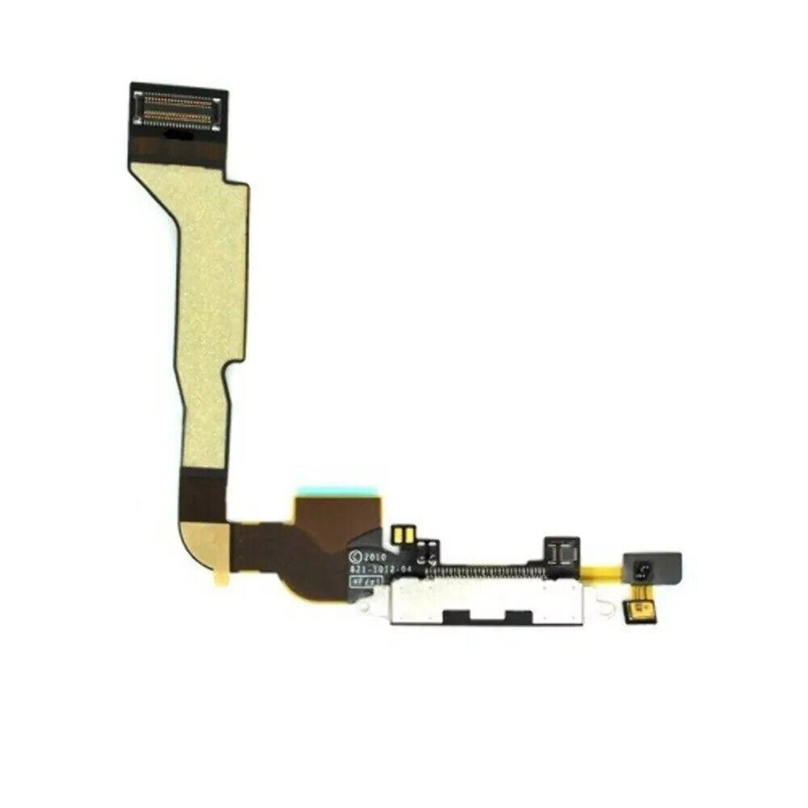 3X iPhone 4 Charging Port Flex Cable Replacement Part White