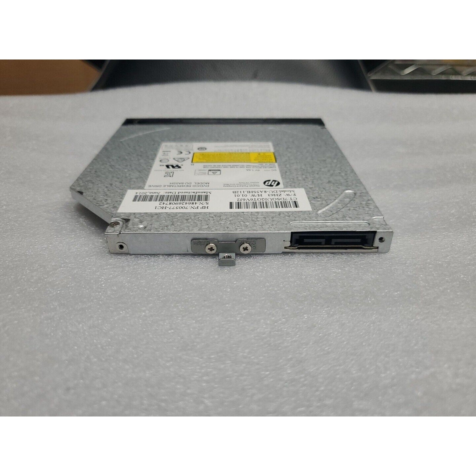 HP DVD/CD REWRITABLE DRIVE DU-8A5SH 700577-HC1 486426908742 DU-8A5SHL112B