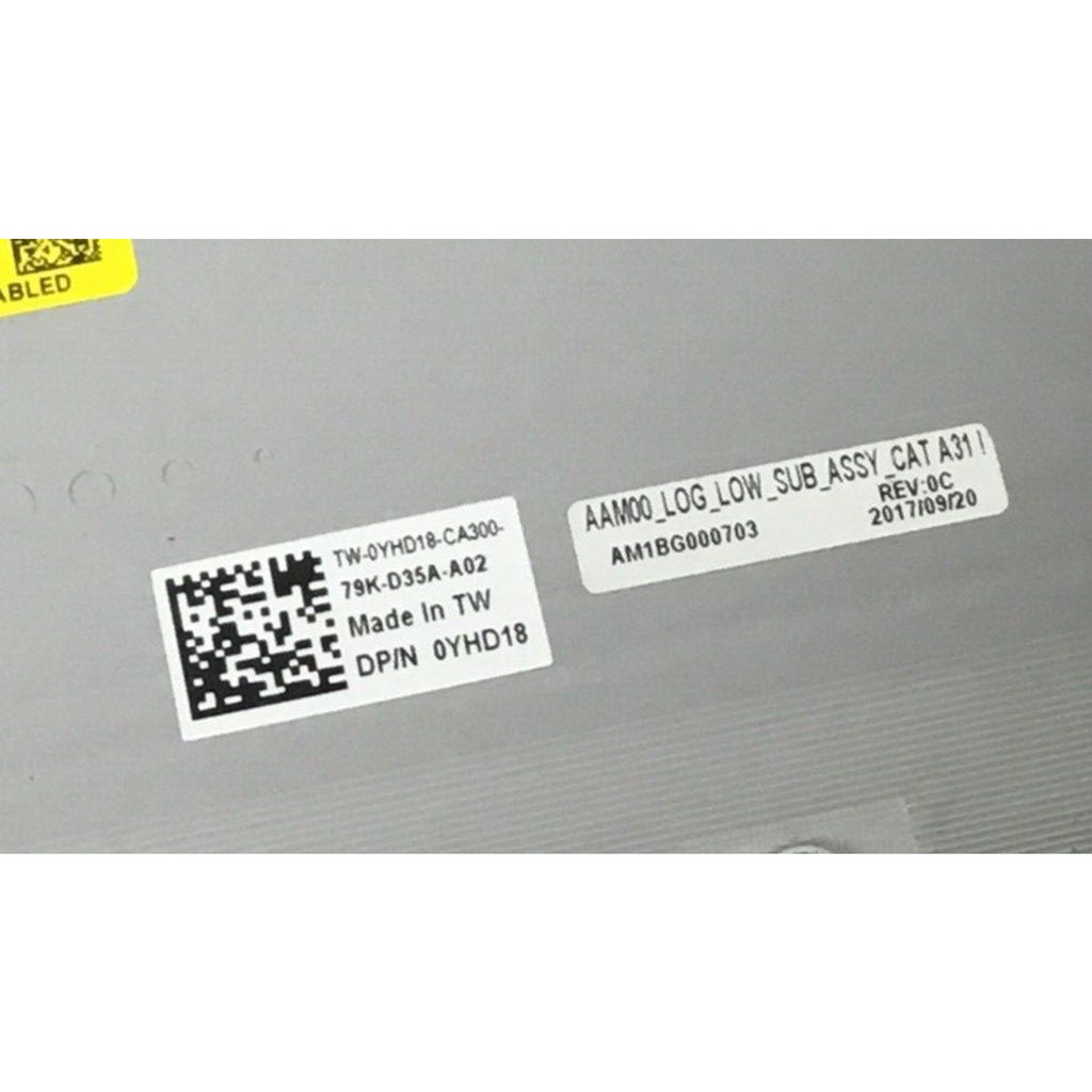 OEM Dell Precision 5510 15.6", Bottom Cover, TW-0YHD18 - Ships Today!