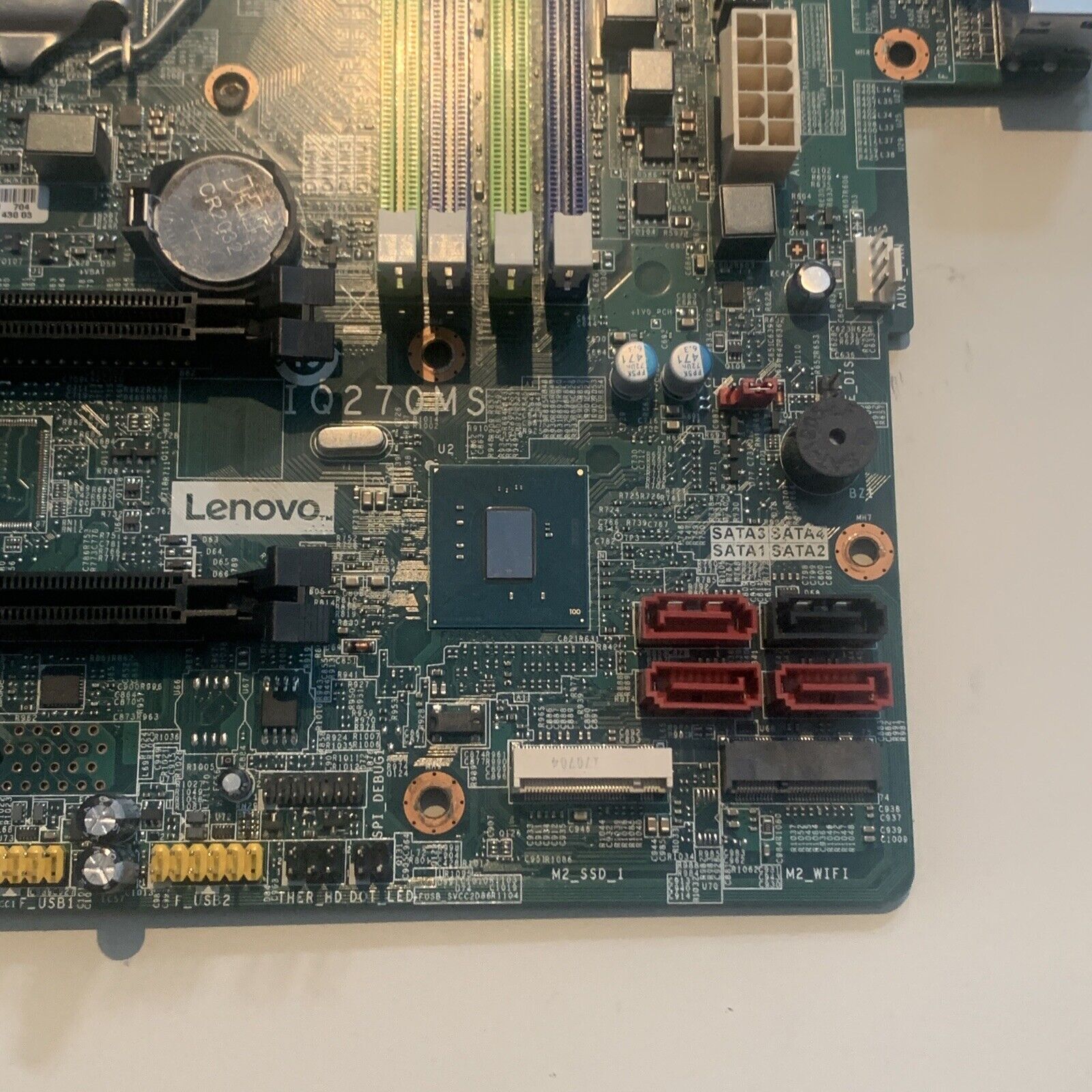 Lenovo 00XG204 ThinkCentre M910t LGA1151 DDR4 Motherboard IQ270MS + I/O Shield
