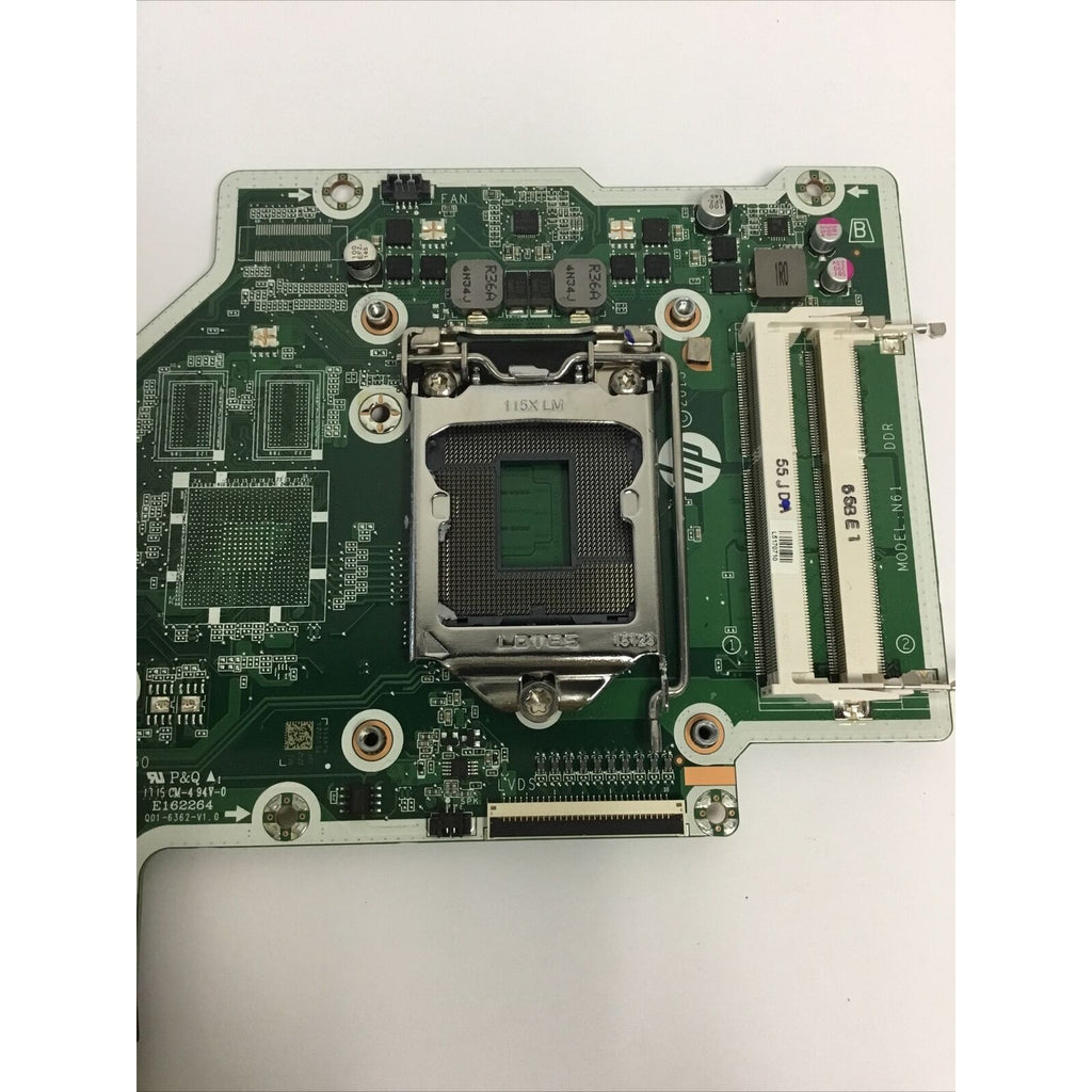 *FOR PARTS* HP Pavilion AIO Motherboard DA0N61MB6G0 799346-602 DDR3 799346-001