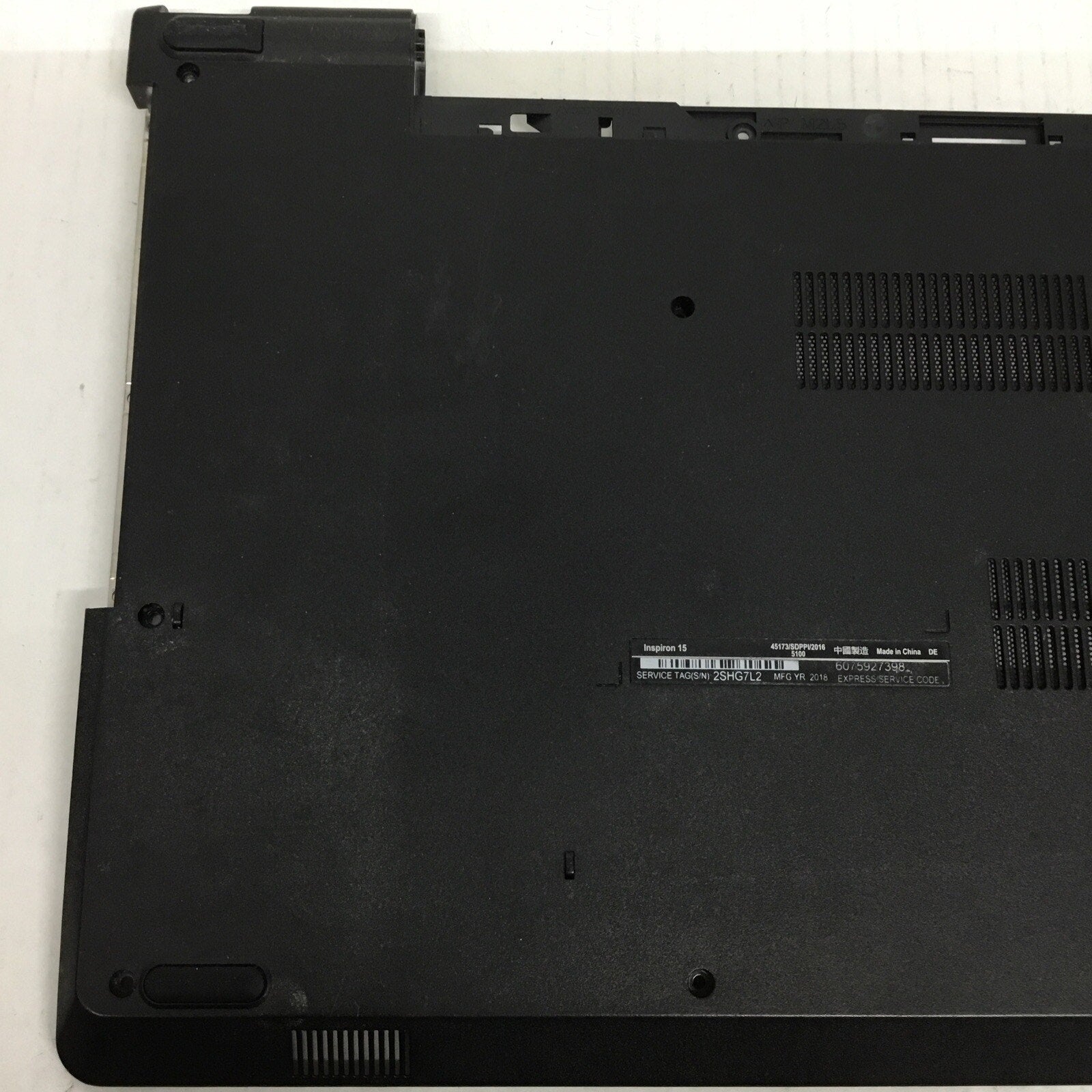 Genuine Dell Inspiron 3565 Laptop Bottom Case 0X3VRG X3VRG