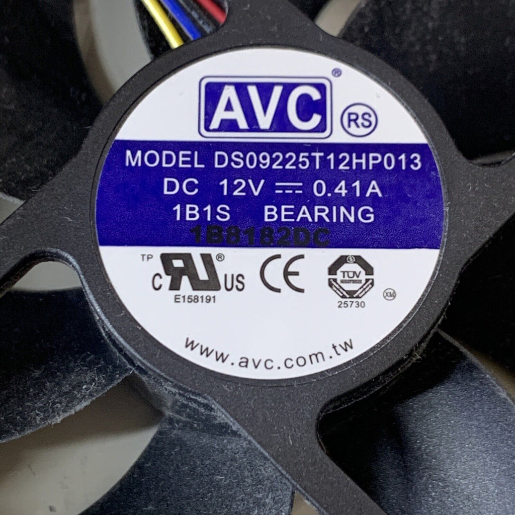 AVC DS09225T12HP013 12V 0.41A 90x25 90mm High Volume Cooling Fan - DS09225T12H