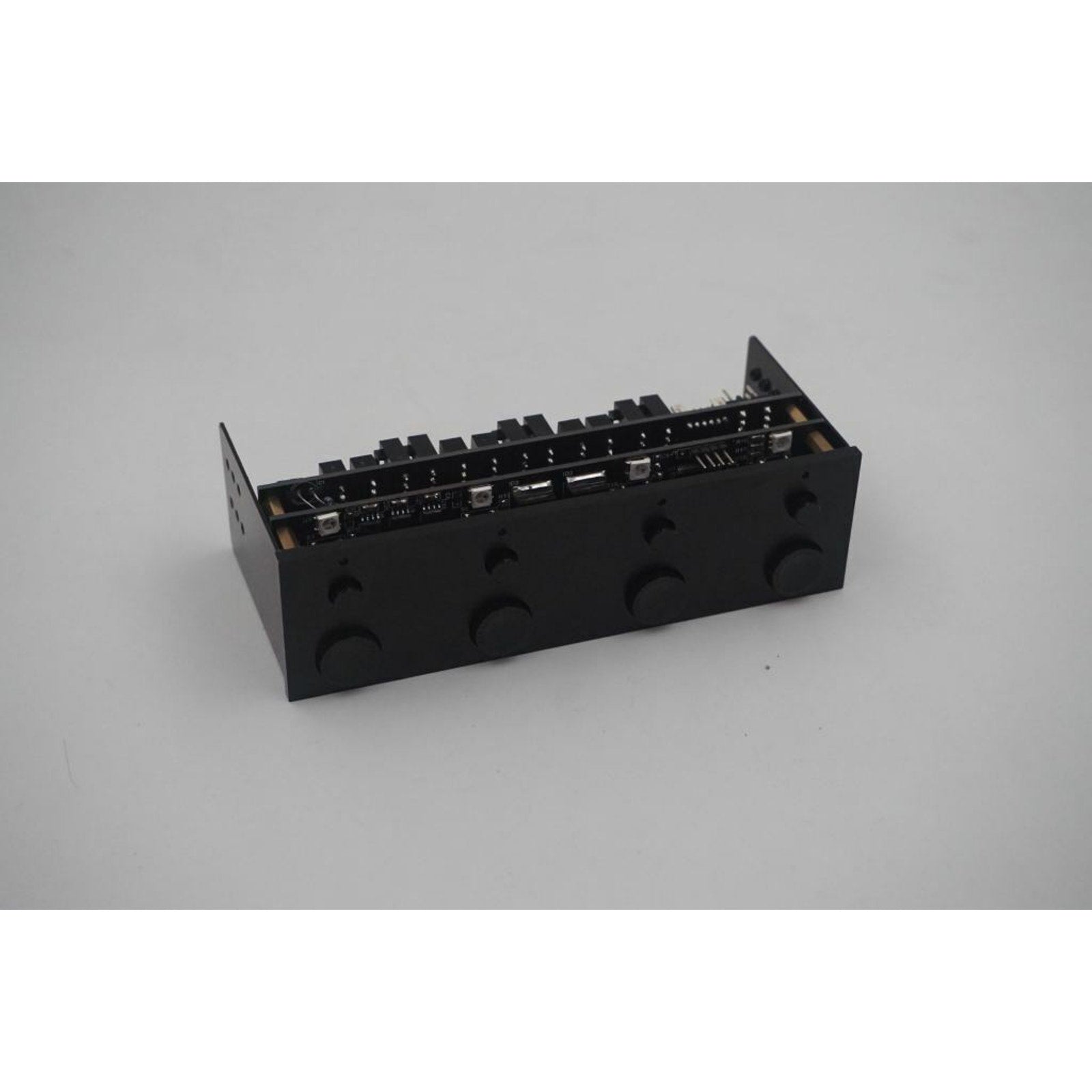 Lamptron CL420 5.25" RGB Fan and RGB Light Controller - Black