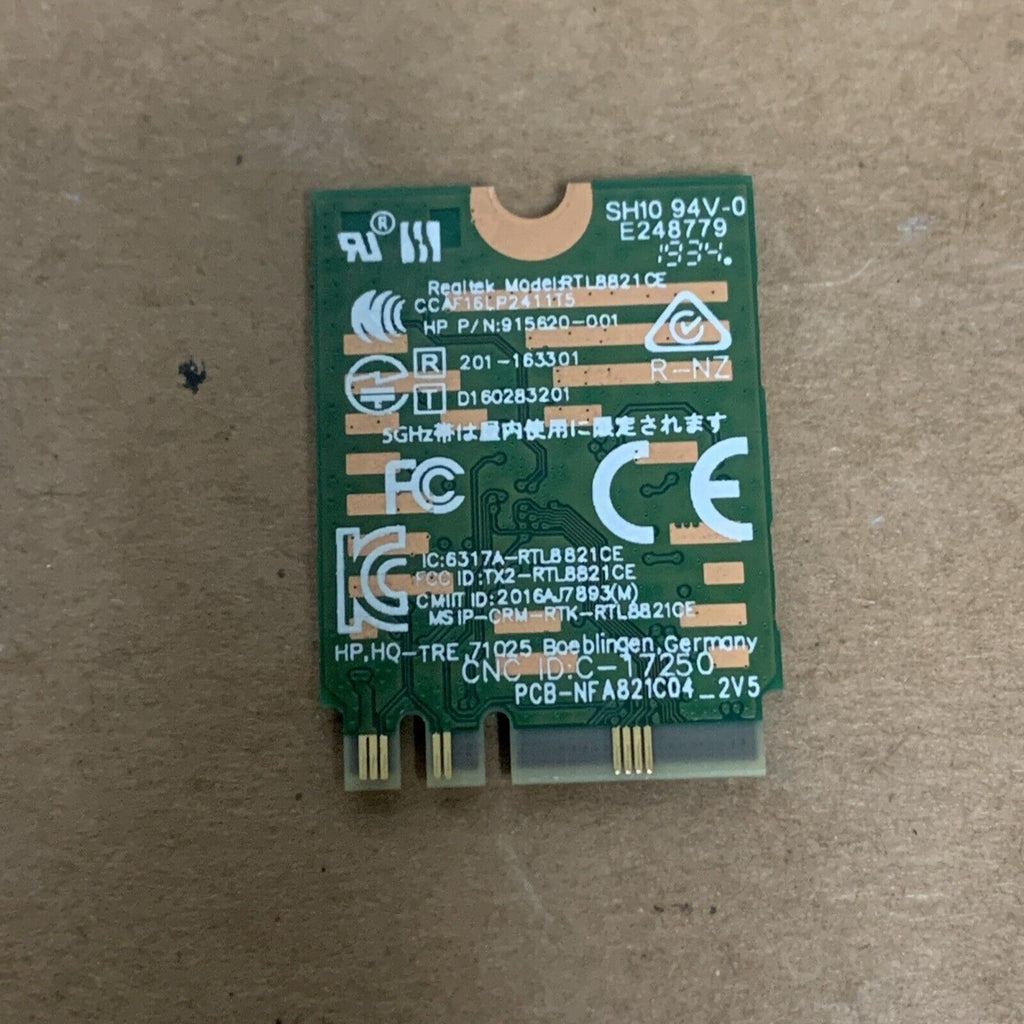 915620-001 RTL8821CE GENUINE HP WIRELESS CARD 15-DY 15-DY1043DX