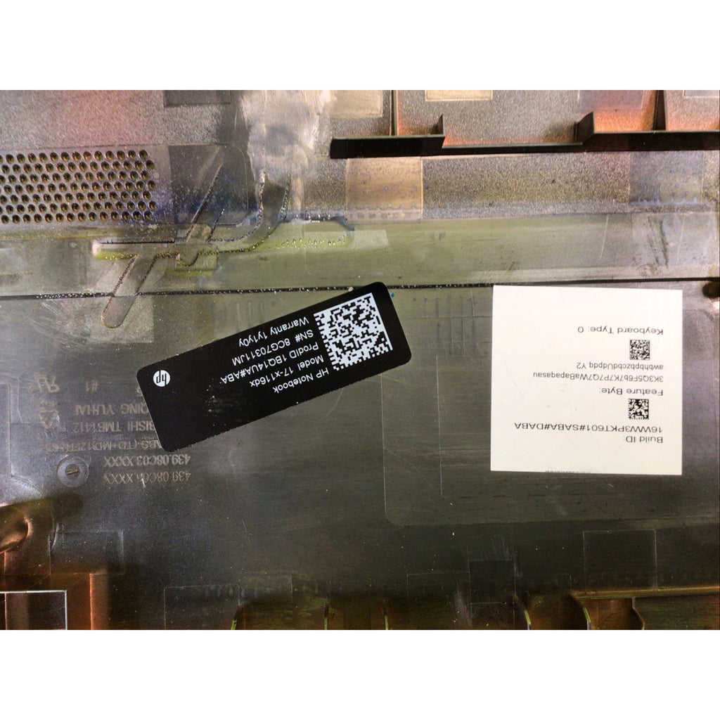 HP Pavilion 17-X116DX Bottom Housing Cover