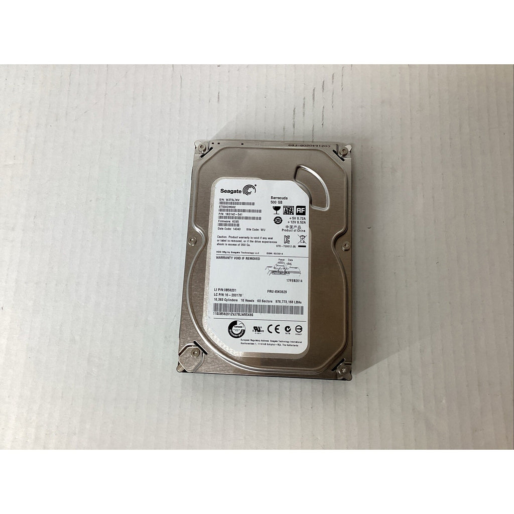 Seagate Barracuda ST500DM002 3.5" 500GB 7200RPM SATA Hard Drive 1BD142-541