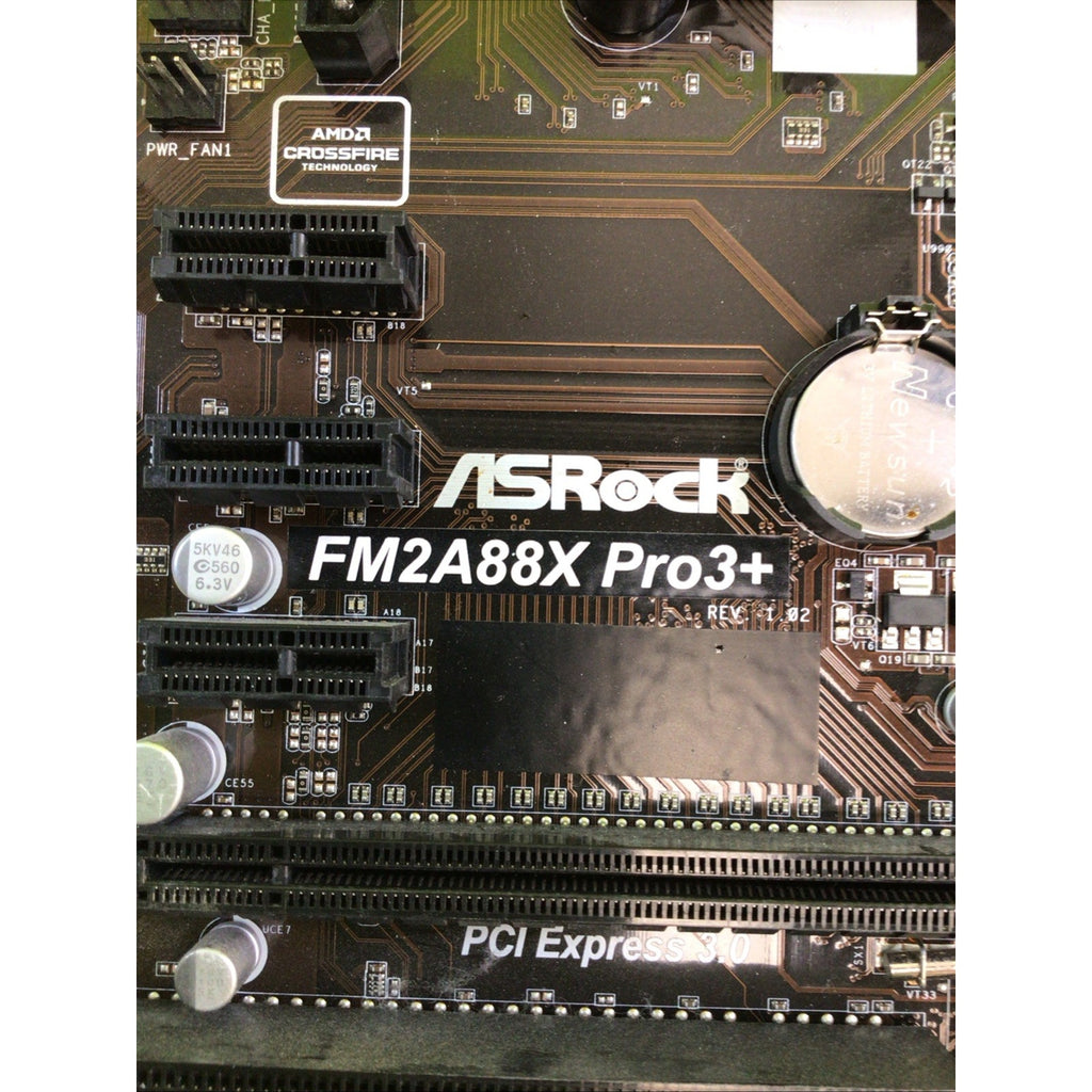 ASRock FM2A88X Pro3+ ATX Motherboard Untested