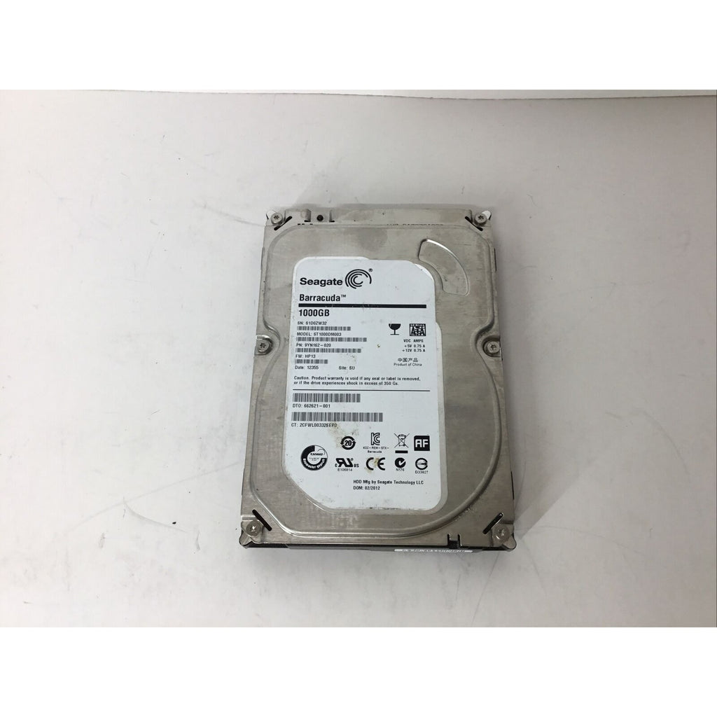 Seagate HDD 1TB SATA 3.5" Hard Drive ST1000DM003 9YN162-020