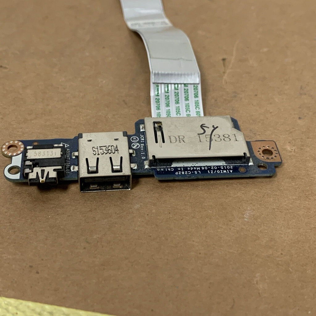 LS-C282P GENUINE LENOVO USB AUDIO SD CARD BOARD W/ CABLE 500-15ACZ