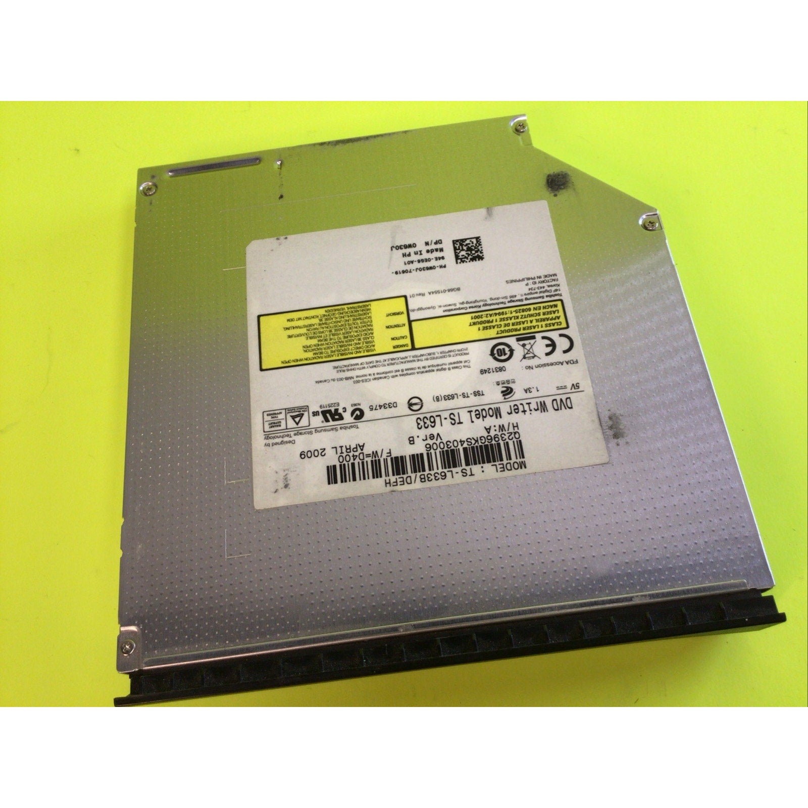Toshiba Samsung TS-L633 Dell 0W630J CD-RW DVD±RW DVD Writer