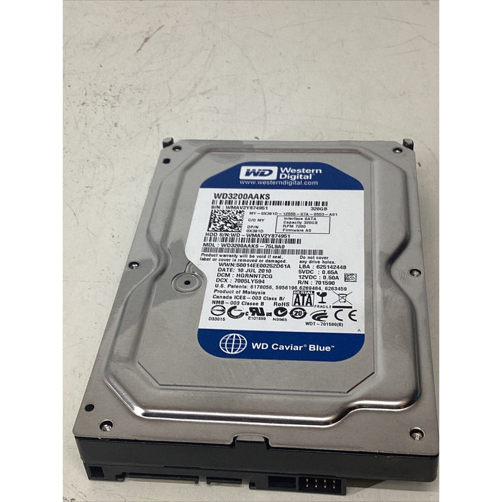 Western Digital Caviar Blue WD3200AAKS 320 GB SATA II 3.5" Hard Drive