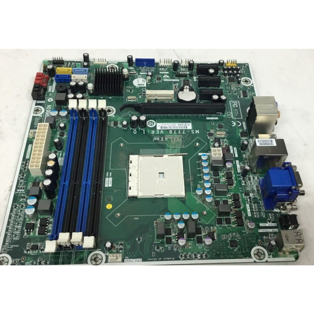 HP MS-7778 v 1.0 AMD DDR3 Motherboard 716188-001 696333-001 Untested