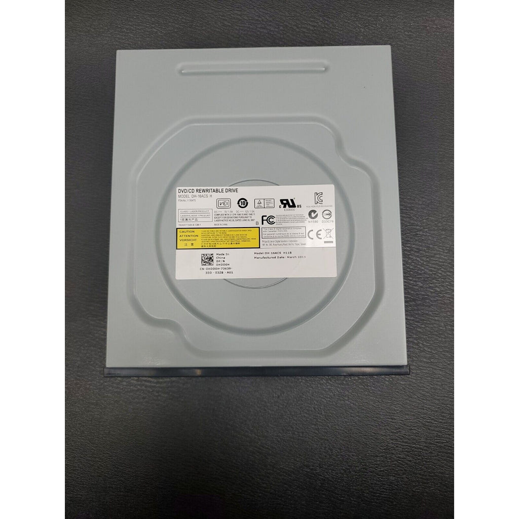 Dell DVD/CD REWRITABLE DRIVE DH-16ACS H11B Dell PN: 0HDD0H-73639-33D-53ZB-A01