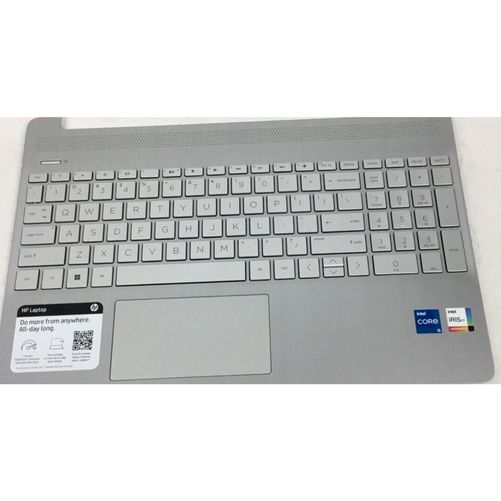 M17184-001 HP Laptop 15-DY Series OEM Palmrest w/ Keyboard Speakers Genuine
