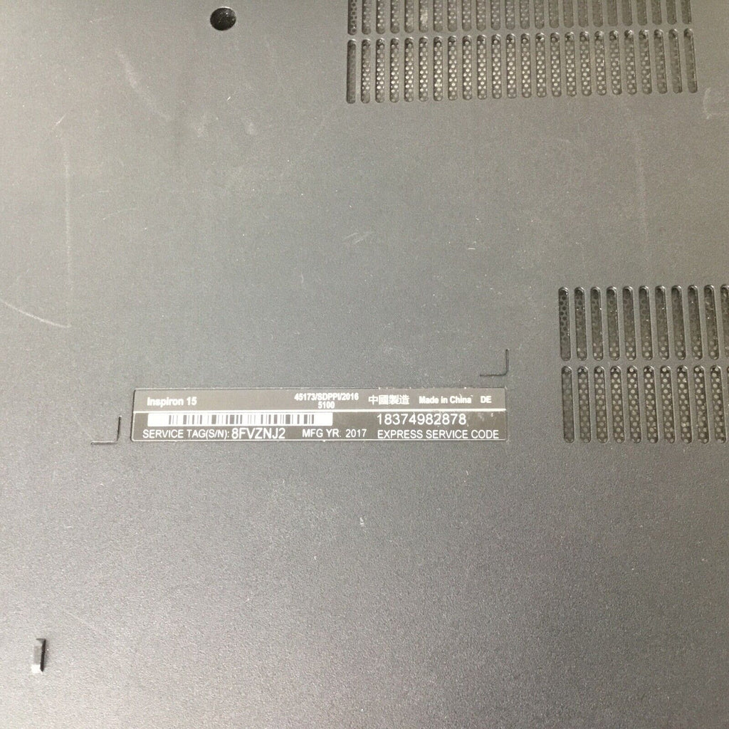 Lot of 2-OEM Dell Inspiron 15-3000 3567 3565 3561 Black Bottom Case Cover 0X3VRG