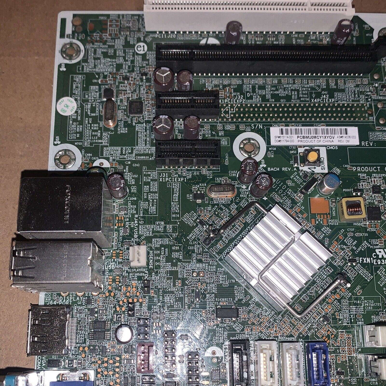 HP 615114-001 Compaq 6200 6300 Pro SFF Motherboard LGA 1155 DDR3 MB TESTED!
