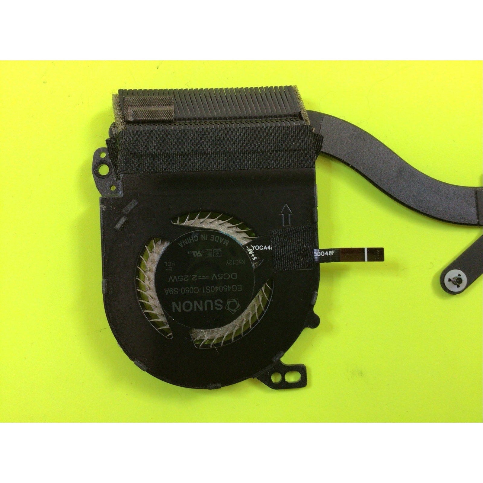 Lenovo Yoga 900-13ISK 80MK CPU Heat Sink and Fan Assembly AT0YV001SS0