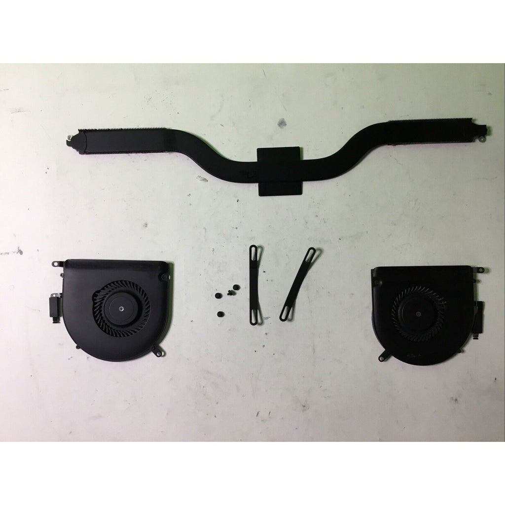Apple MacBook Pro A1398 15" 2015 Genuine Cooling Fan Set w/ Heatsink OEM Pull