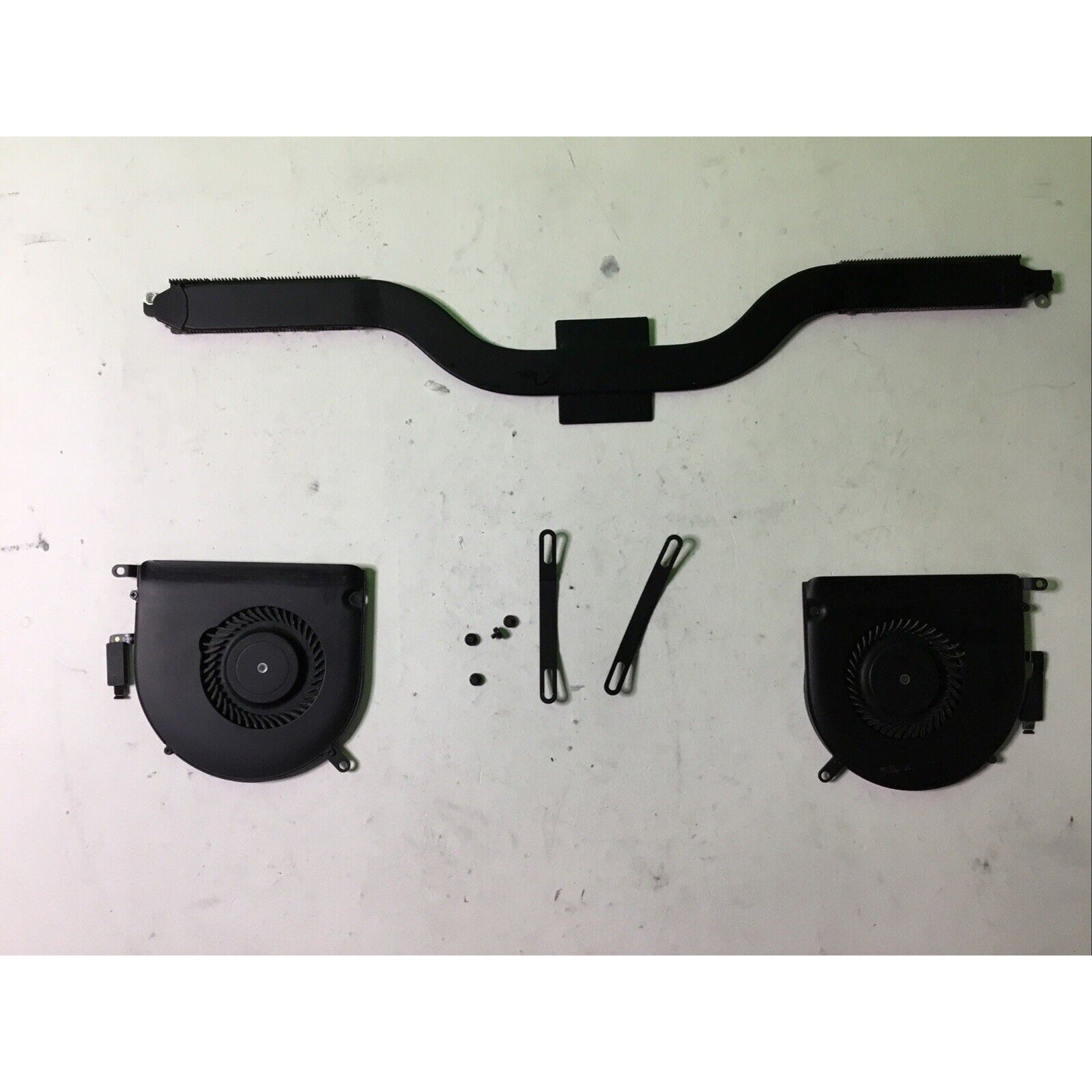 Apple MacBook Pro A1398 15" 2015 Genuine Cooling Fan Set w/ Heatsink OEM Pull