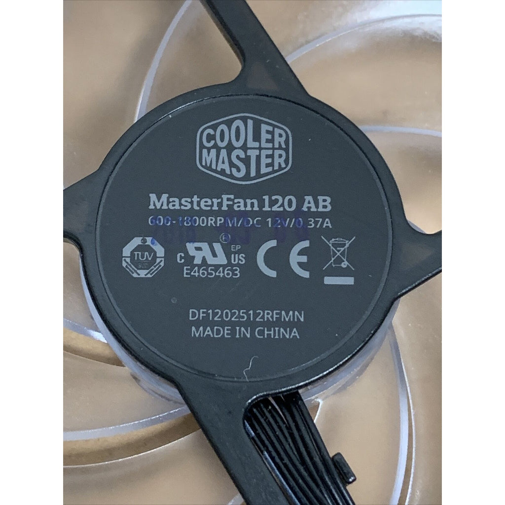 Cooler Master MasterFan 120AB 120mm Silent PC Circle CPU Cooler Fan With Shroud