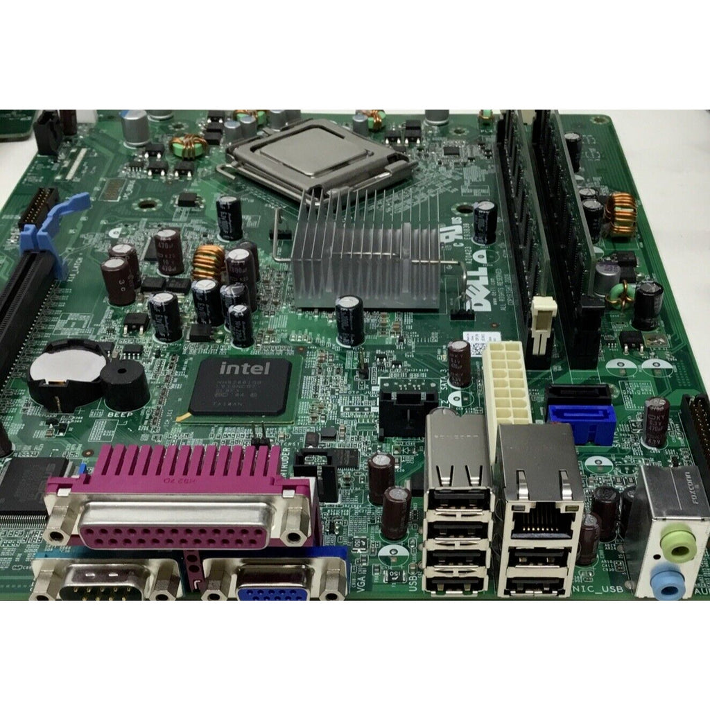 Genuine Dell Optiplex 380 SFF System Motherboard 1TKCC 01TKCC W/ CPU & Ram