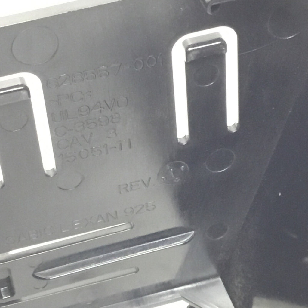 Lot of 2 - HP Compaq Pro 4000 SFF Plastic Fan Air Duct Shroud Baffle, 628557-001