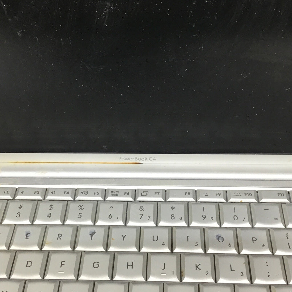 Vintage Retro Apple PowerBook G4 Titanium 17.3" Laptop - Untested A1085