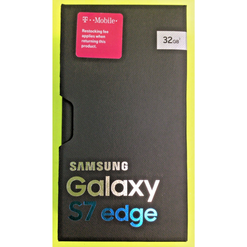 Samsung Galaxy S7 Edge Empty Retail Box w/Manual Adapter and Sim Tool
