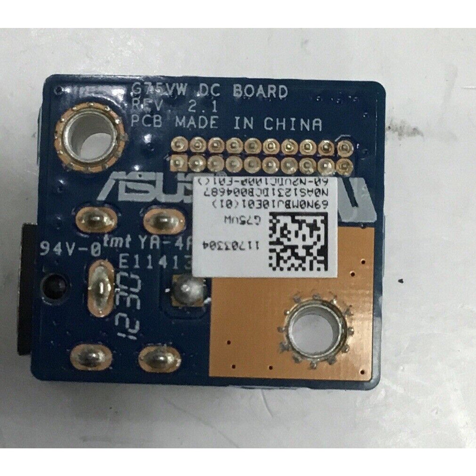 DC Power Jack Board charging FOR Asus RoG G75 G75V G75VW G75VX G75VM