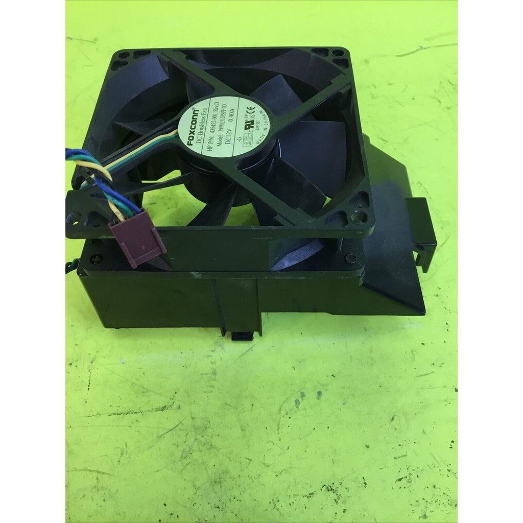 Foxconn PV902512PSPF 92mm x 25mm HP DC5700s DC5850 CPU Fan w/Shroud 4 Pin B130