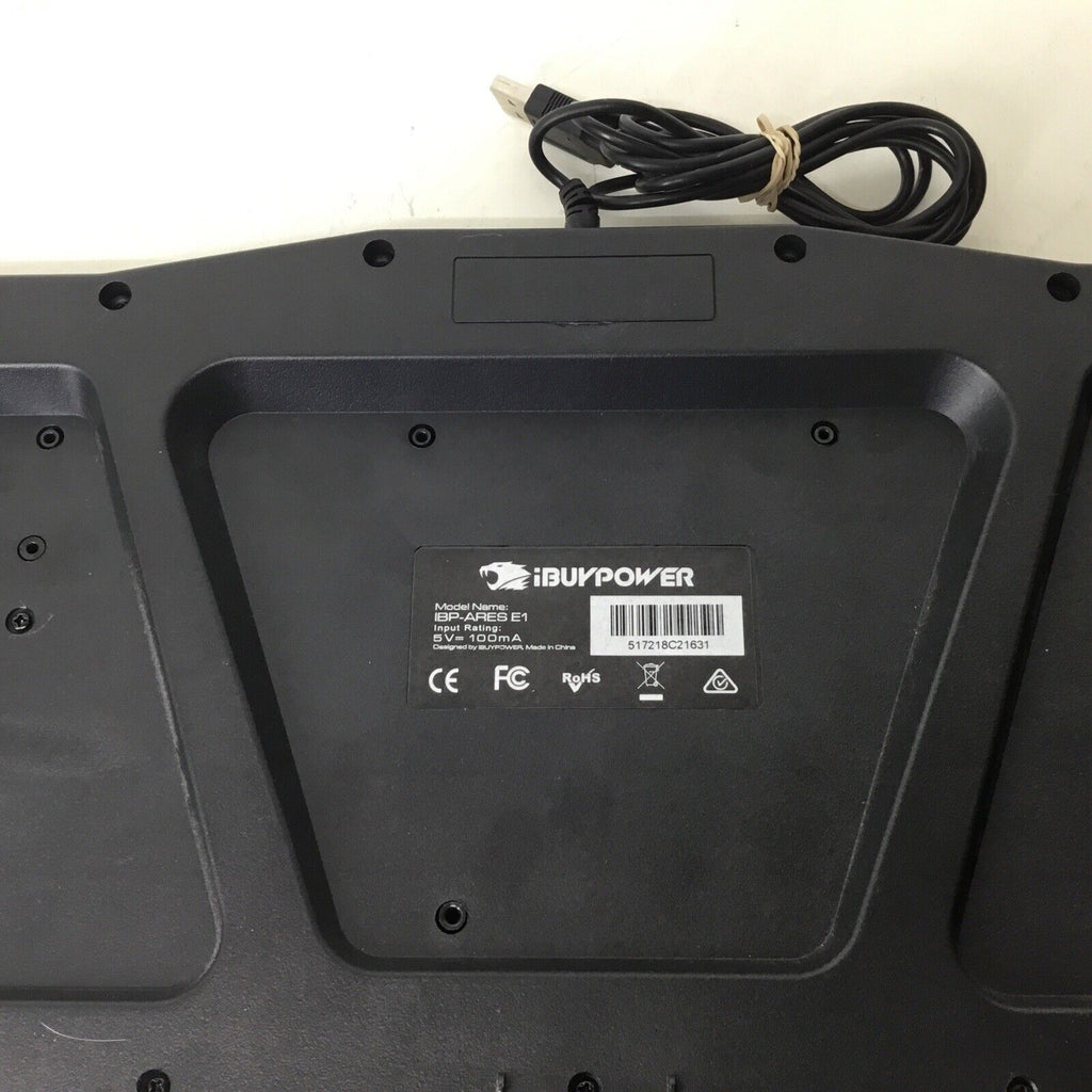 iBuyPower IBP-ARES E1 Gaming Keyboard Black & Red