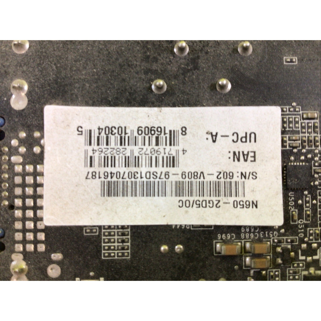 MSI N650-2GD5-OC GeForce GTX 650 2gb FOR PARTS or REPAIR