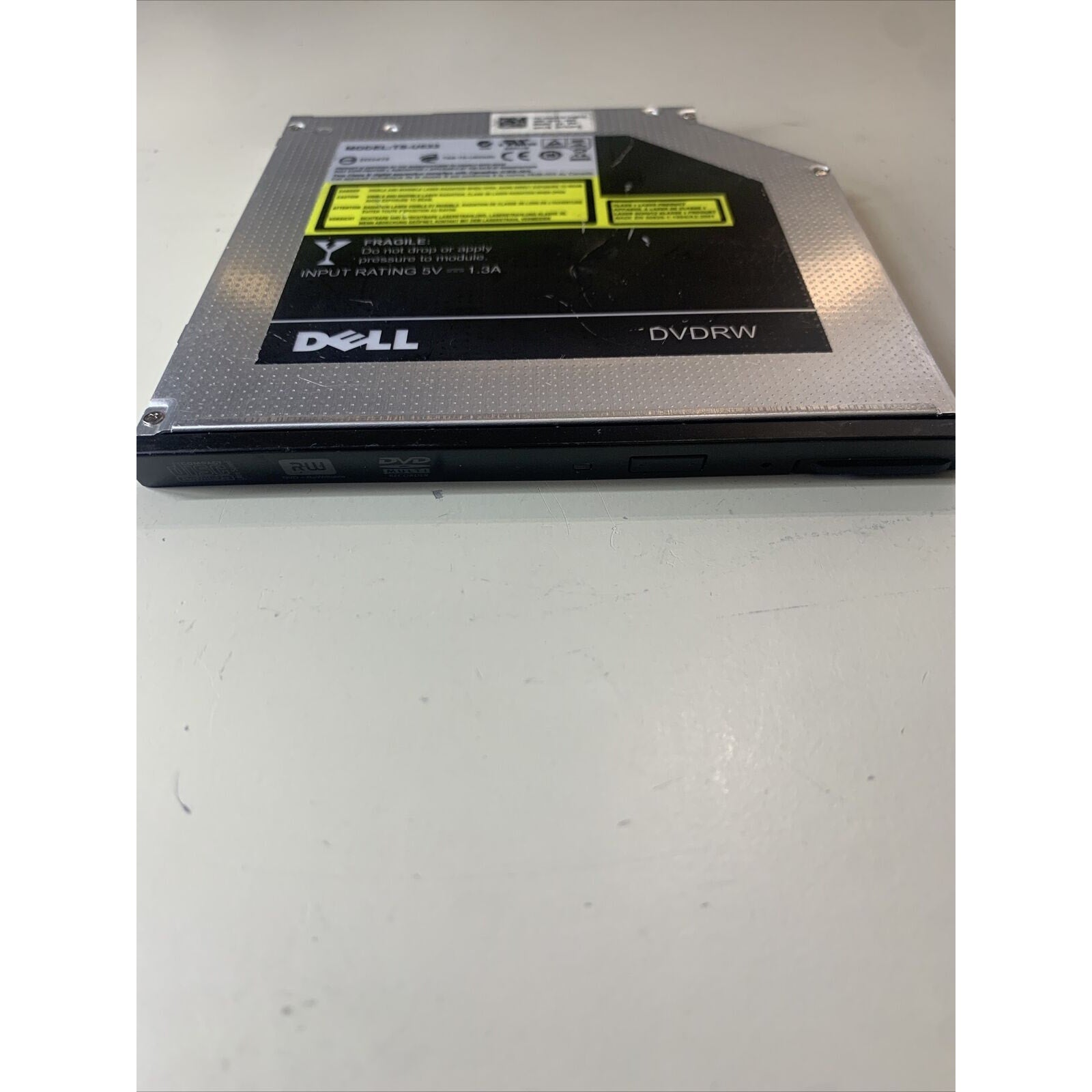 Dell SATA Laptop DVD/CD/Rewritable Drive w/Bezel TS-U633 GU10N V42F8 RJ7HH YP311