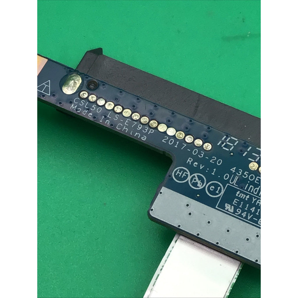 HP 15-BS212WM LS-E793P SATA Hard Drive I/O Board