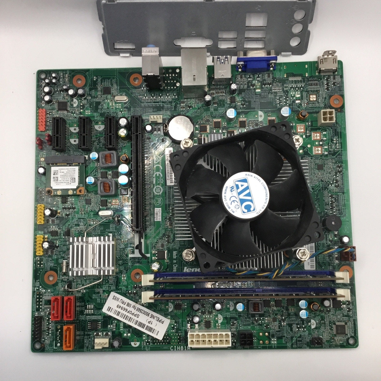 Lenovo H50-50 Motherboard 90002568 + Intel i3-4170/ Heatsink & fan/ 12 GB RAM