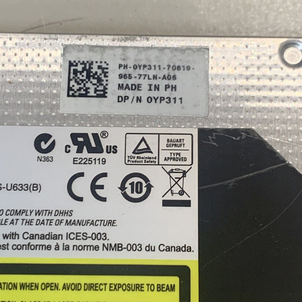 Dell Latitude E6400 E6500 Multi DVD Rewritable Drive TS-U633 YP311 0YP311