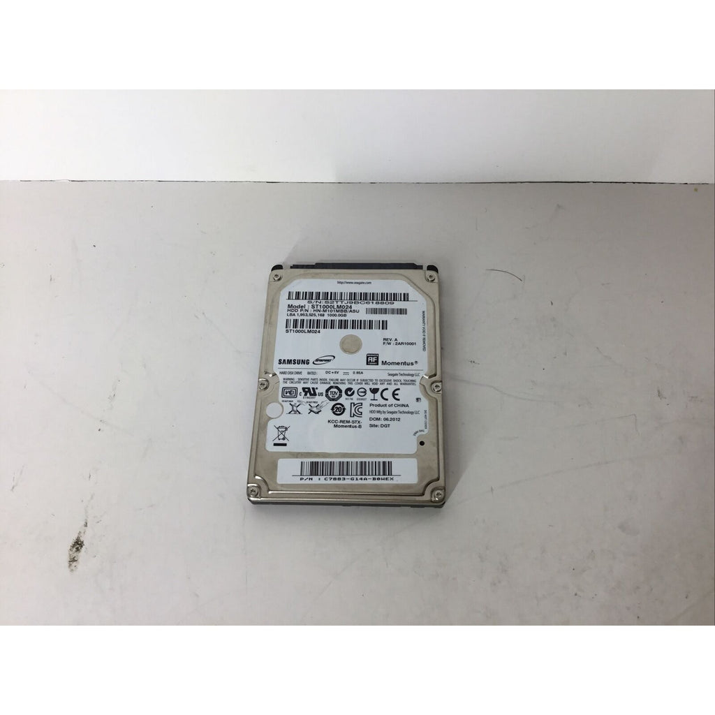 Samsung SpinPoint ST1000LM024 1TB 2.5" SATA Laptop Hard Drive
