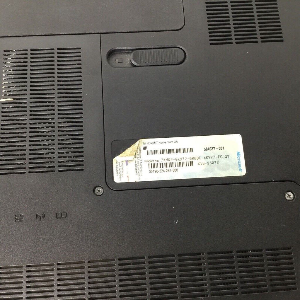 HP Laptop 584037-001 G7-1261NR 17.3 AMD Radeon A4-3300M 500GB - For Parts