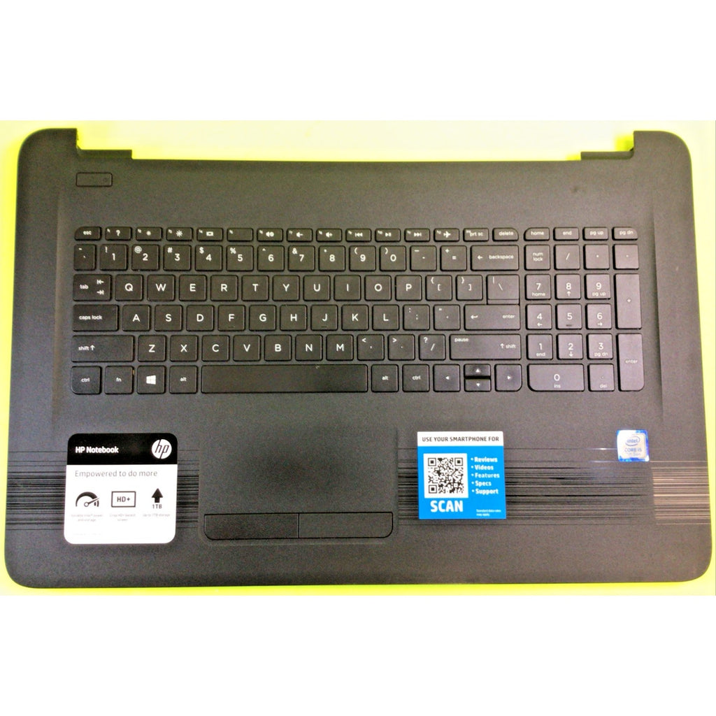 HP Pavilion 17-X116DX Palmrest Keyboard Touch Pad Assembly