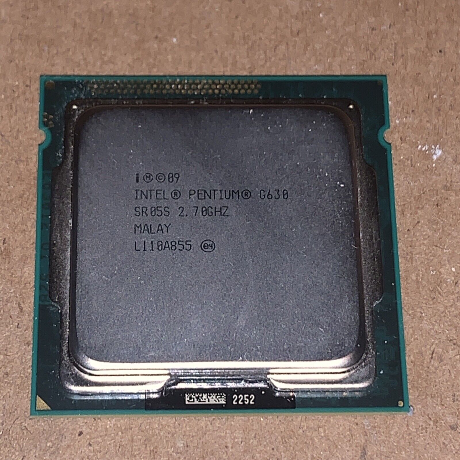 Intel Pentium Dual-Core G630 2.7GHz LGA 1155 Desktop CPU SR05S