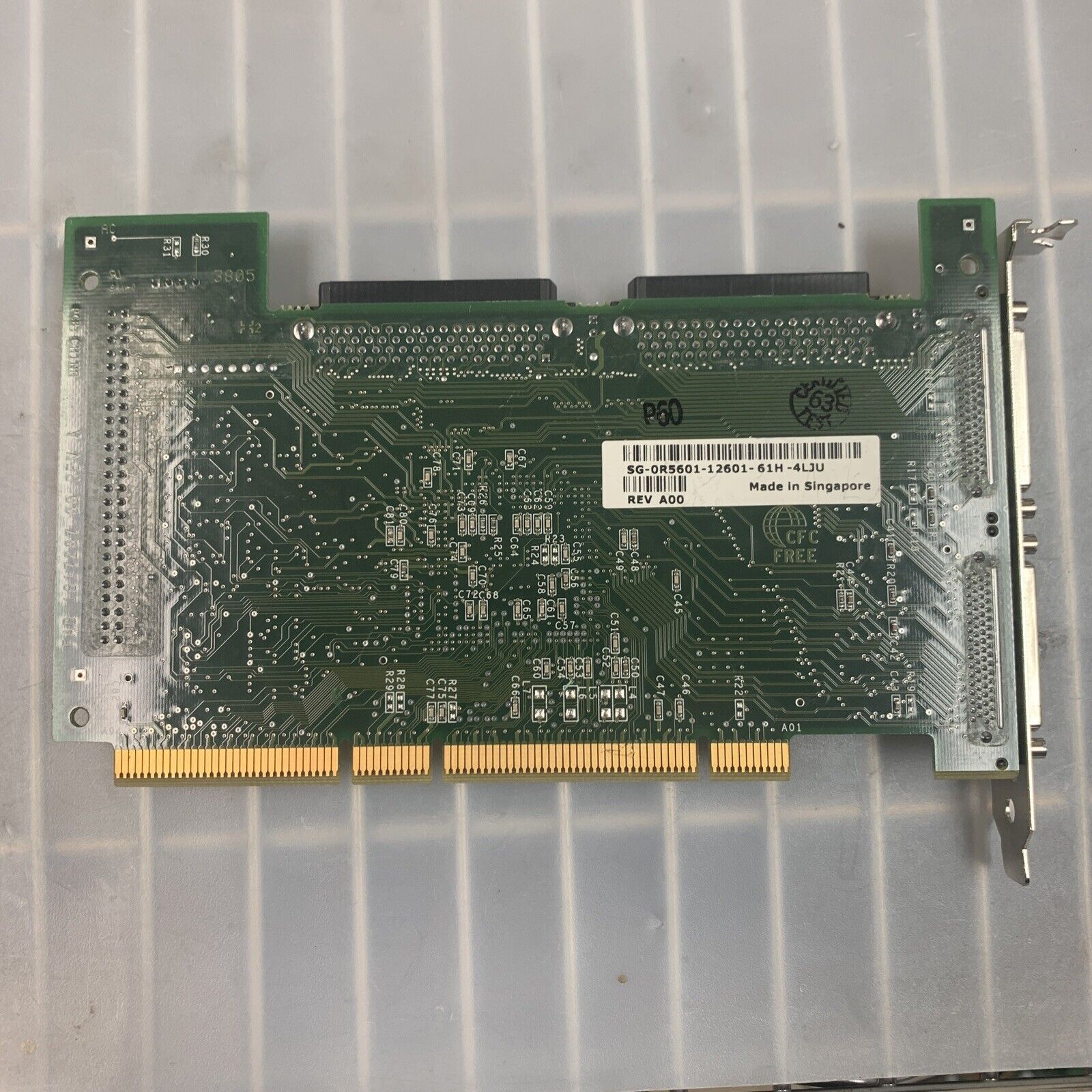 Genuine Dell Adaptec ASC-39160 U160 SCSI Dual Channel HBA PCI-X FREE SHIPPING!
