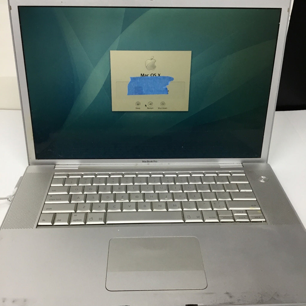 PARTS Apple MacBook Pro A1211 w/ Core 2 Duo" 2.33 15" 2.33 GHz Core - No Battery