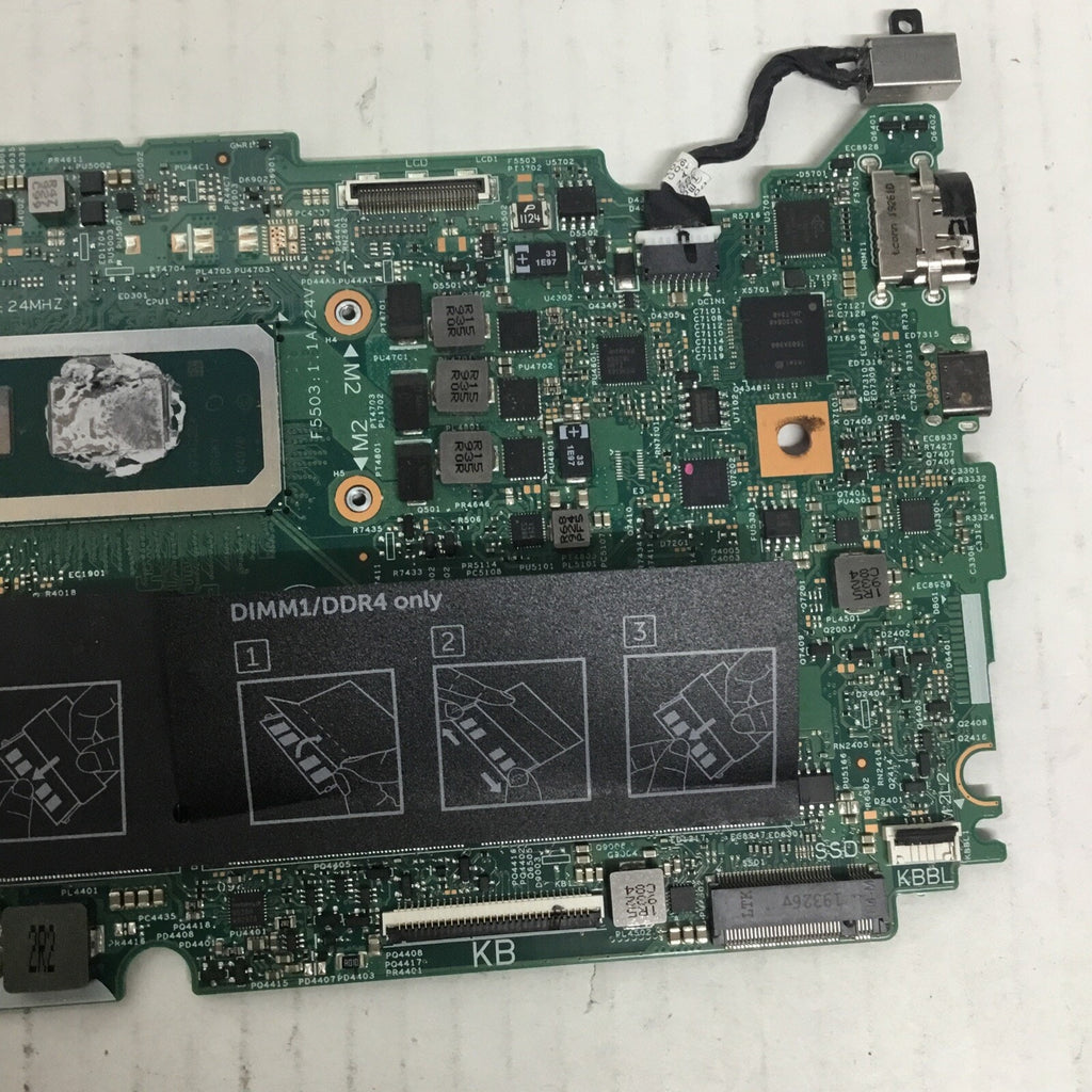 DELL INSPIRION 15 7591 LAPTOP INTEL MOTHERBOARD I5-10210U D0JY6 0D0JY6